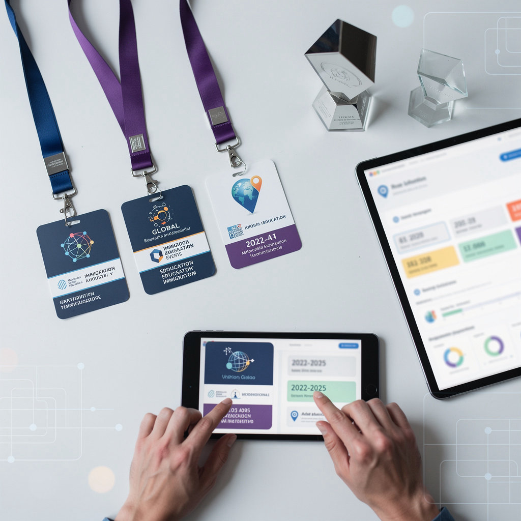 KONZE sponsoring and participating in major education and immigration industry conferences including ICEF Berlin, AIEC, and ICEF ANZA events globally